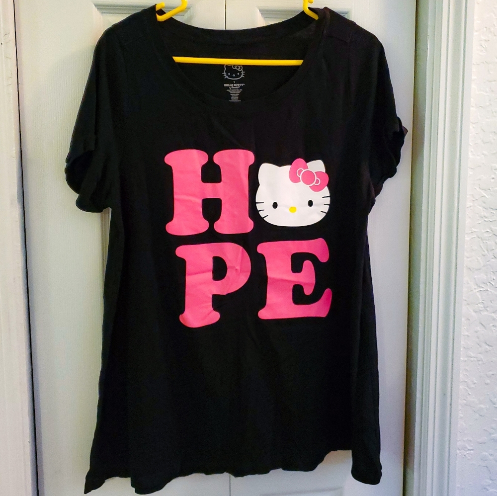 Size 1 Torrid Hello Kitty Active Hope Tee